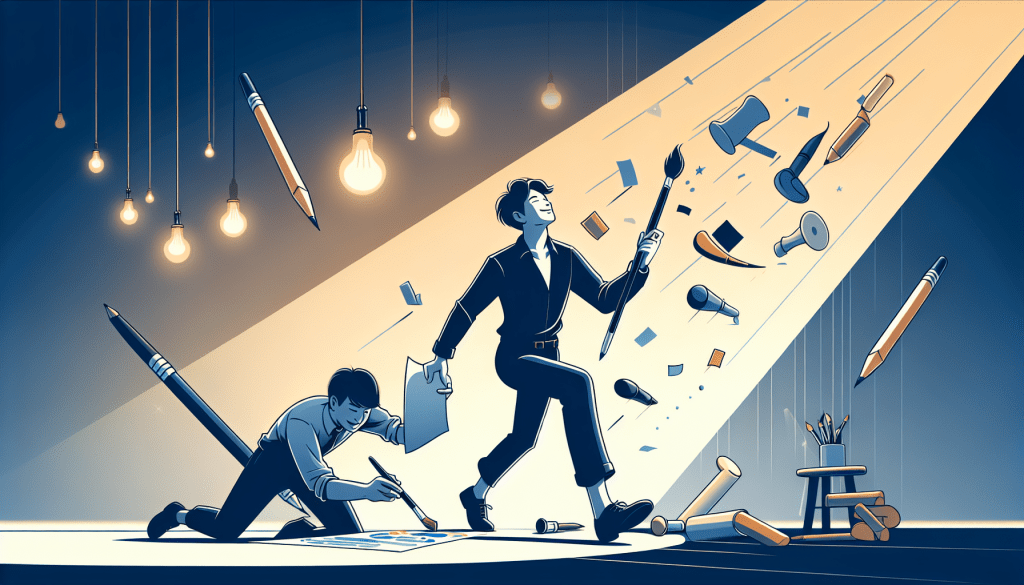 [漫畫心得 001]〈剛起步的菜鳥，千萬別灰心！〉：爬起來的次數要比跌倒的次數再多一次